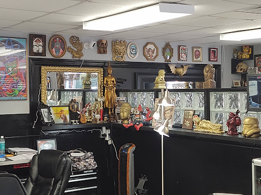 Explore under bum tattoo ideas, creative tattoo ideas in Sherwood, available at Golden Lotus Tattoo Studio