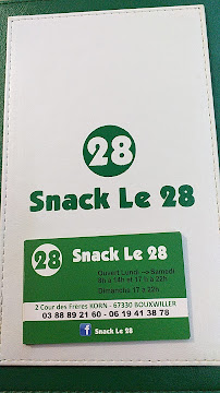 Photos du propriétaire du Restaurant Snack le 28 à Bouxwiller - n°2