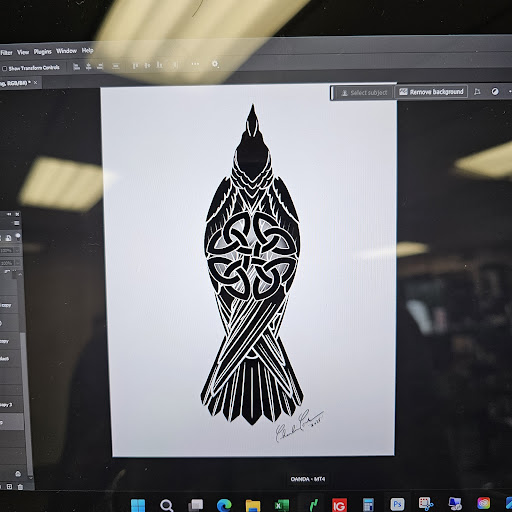 Explore left hand tattoo ideas, creative tattoo ideas in Traverse City, available at Pinups & Needles