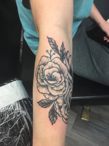 Explore tattoo ideas for cosmetologist, creative tattoo ideas in Greenfield, available at Tattoos In Time Studio