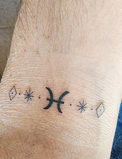 Explore patch work tattoo ideas, creative tattoo ideas in Venice, available at KISS KISS TATTOO & PIERCING