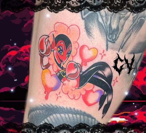 Explore green arrow tattoo ideas, creative tattoo ideas in Odessa, available at Heart And Dagger Tattoo