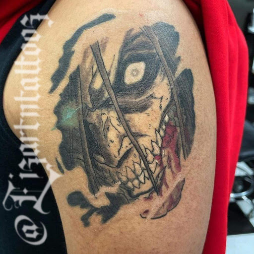 Explore dedication tattoo ideas, creative tattoo ideas in Jupiter, available at Moth And Moon Tattoo