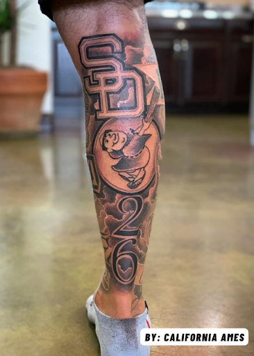 Explore good shoulder tattoo ideas, creative tattoo ideas in San Diego, available at The Chrome Lady Tattoo