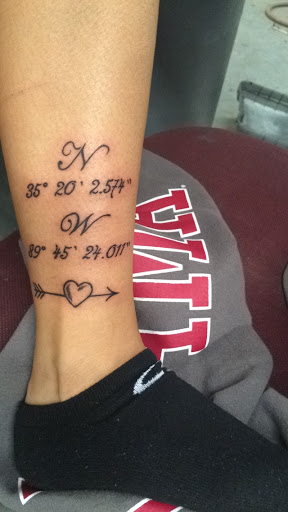 Explore sand dollar tattoo ideas, creative tattoo ideas in Memphis, available at Flipside Ink