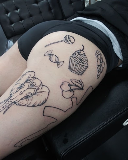 Explore family tattoo sleeve ideas, creative tattoo ideas in Las Vegas, available at Work of Art Tattoo and Piercing