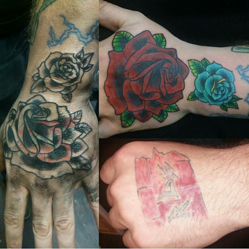 Explore mickey mouse tattoo ideas, creative tattoo ideas in Rowlett, available at Fresh Image Tattoo Studios