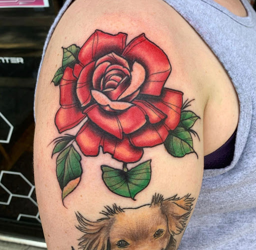 Tattoo Shop «Cosmic Primate Tattoo», reviews and photos, 136 S York Rd, Hatboro, PA 19040, USA