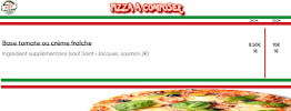 Carte du Just'Pizza Persac à Persac