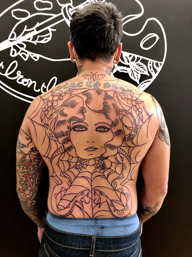 Explore star wars sleeve tattoo ideas, creative tattoo ideas in Ironwood, available at Iron Ink Tattoos