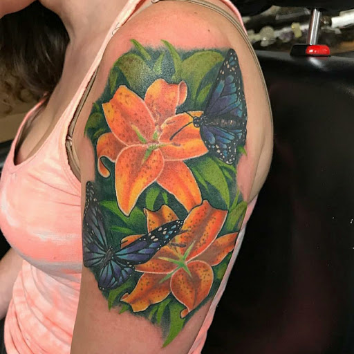 Explore parents signature tattoo ideas, creative tattoo ideas in Saint Petersburg, available at Foolish Pride Tattoo Co.