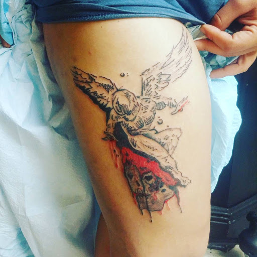 Explore tattoo ideas for dads, creative tattoo ideas in New Orleans, available at Catahoula Tattoo 