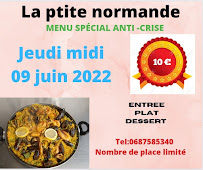 La ptite normande à La Ferté-Macé menu