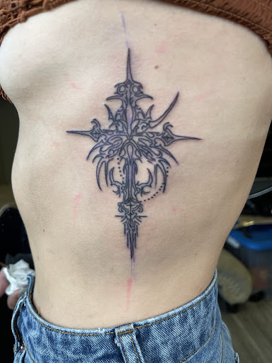 Explore ed hardy tattoo ideas, creative tattoo ideas in Watford City, available at Soulful Ink Studios