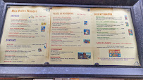 Menu / carte de Nos Belles Années à Pornic