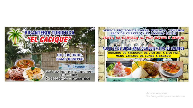 El cacique - Restaurante