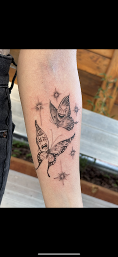 Explore til death tattoo ideas, creative tattoo ideas in San Diego, available at Hustle Tattoo & Piercing Studio