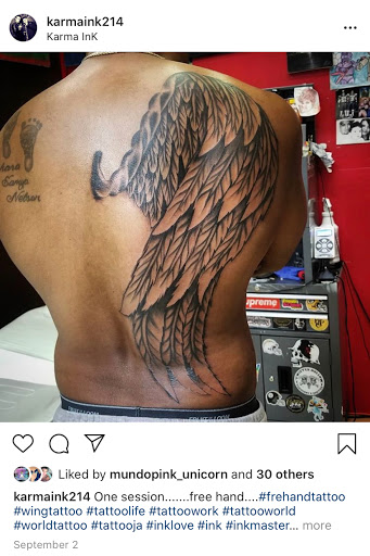 Explore medieval tattoo ideas, creative tattoo ideas in Plano, available at Karma Ink Tattoos Piercing, Clothing & Jewelry