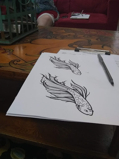 Explore shoulder chest tattoo ideas, creative tattoo ideas in Green Bay, available at Skinny Buddha Tattoo