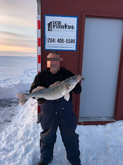 Lake Winnipeg Ice Fishing Shack Rentals