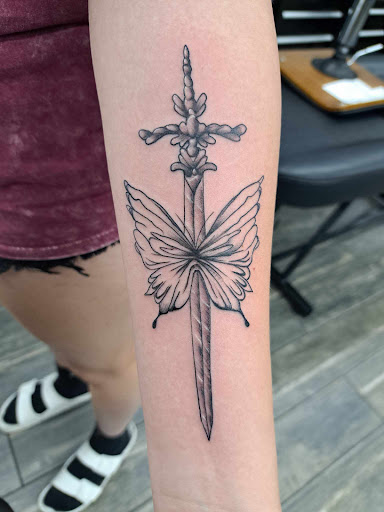 Explore irish family tattoo ideas, creative tattoo ideas in El Paso, available at American Tattoo Society of Ft Bliss