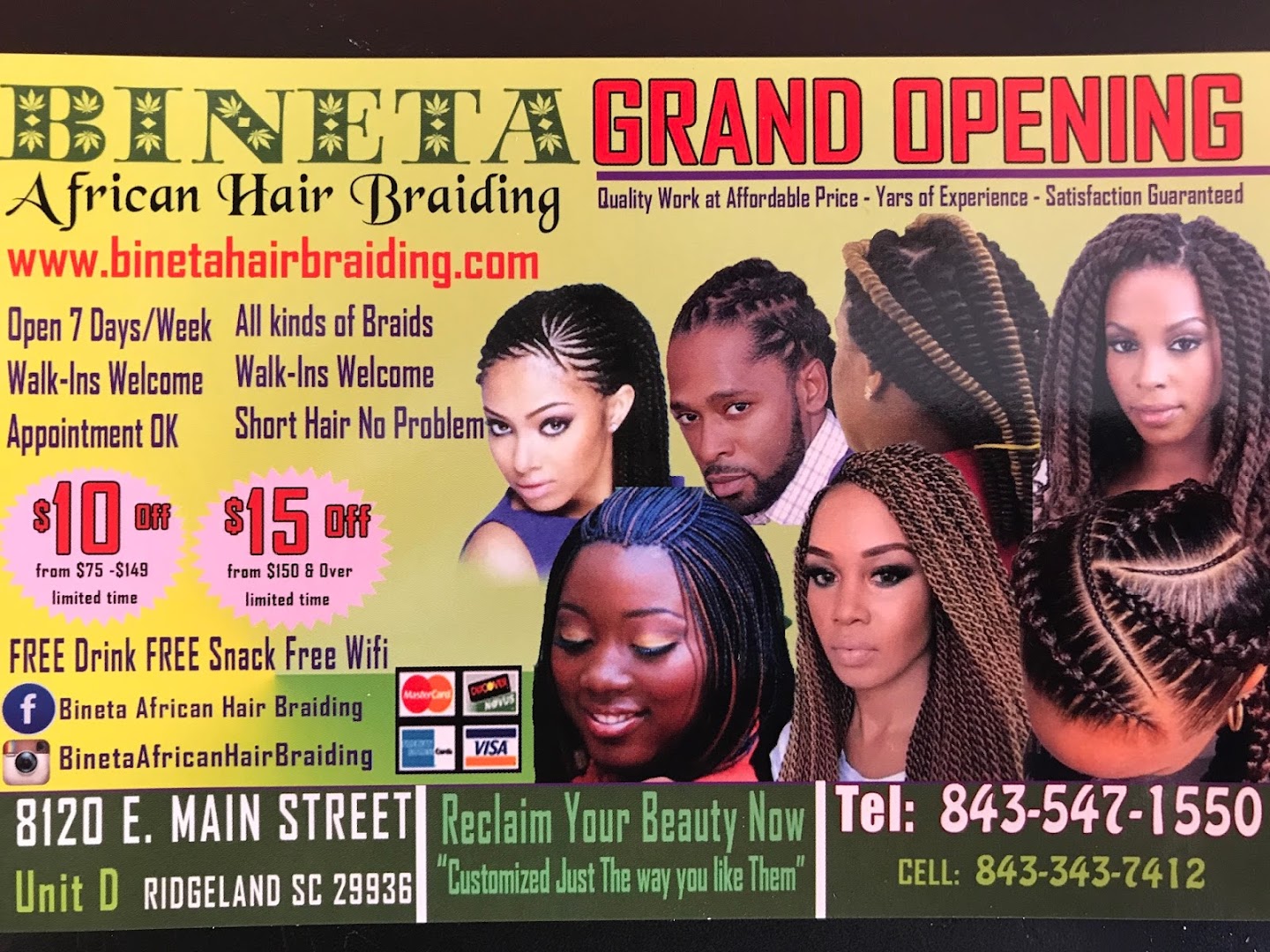 Bineta African Hair Braiding