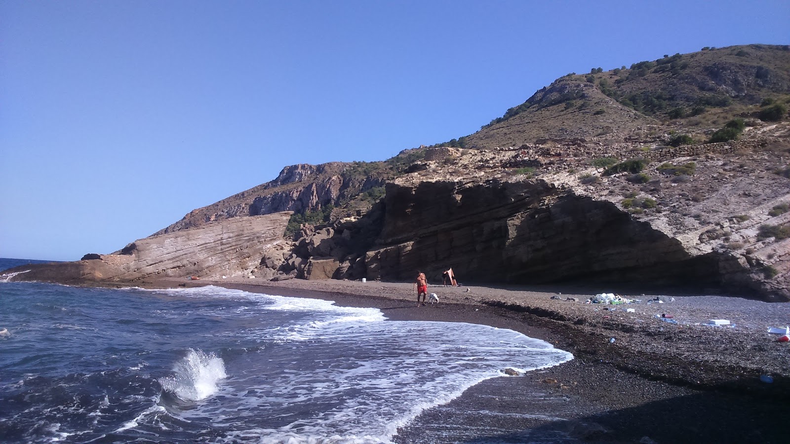 Cala Salitrona Beach的照片 野外区域