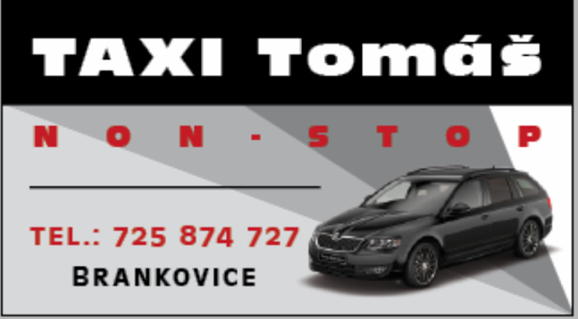Taxi Tomáš Brankovice - Brno