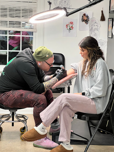 Explore jaws tattoo ideas, creative tattoo ideas in Virginia Beach, available at Studio Evolve