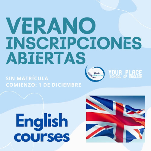 Horarios de Your Place School of English