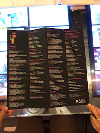 Restaurant de cuisine fusion asiatique Miss Ko à Paris - menu / carte