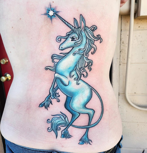 Explore tattoo ideas on neck, creative tattoo ideas in Yucca Valley, available at Strata Tattoo Lab LLC
