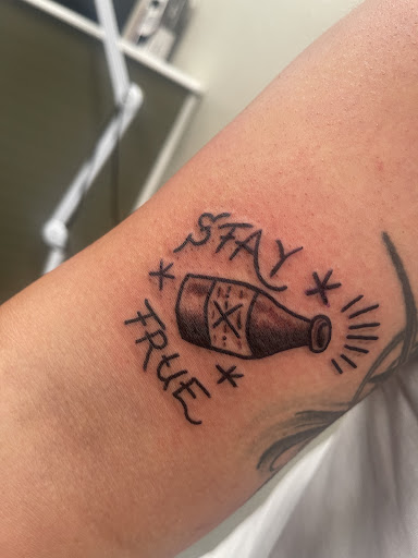 Explore small gemini tattoo ideas, creative tattoo ideas in Weatherford, available at Old Souls Ink