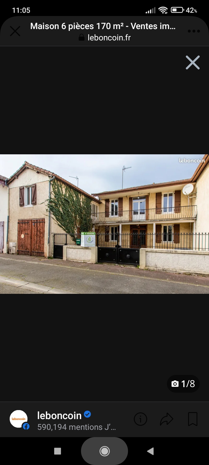 Photo n° 1 de l'avis de Laurence. fait le 11/10/2023 à 22:04