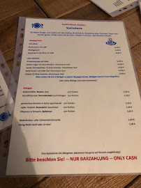 Menu du Laufenbach Stuben à Monschau