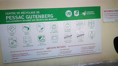 Centre de recyclage de Pessac Gutenberg à Pessac