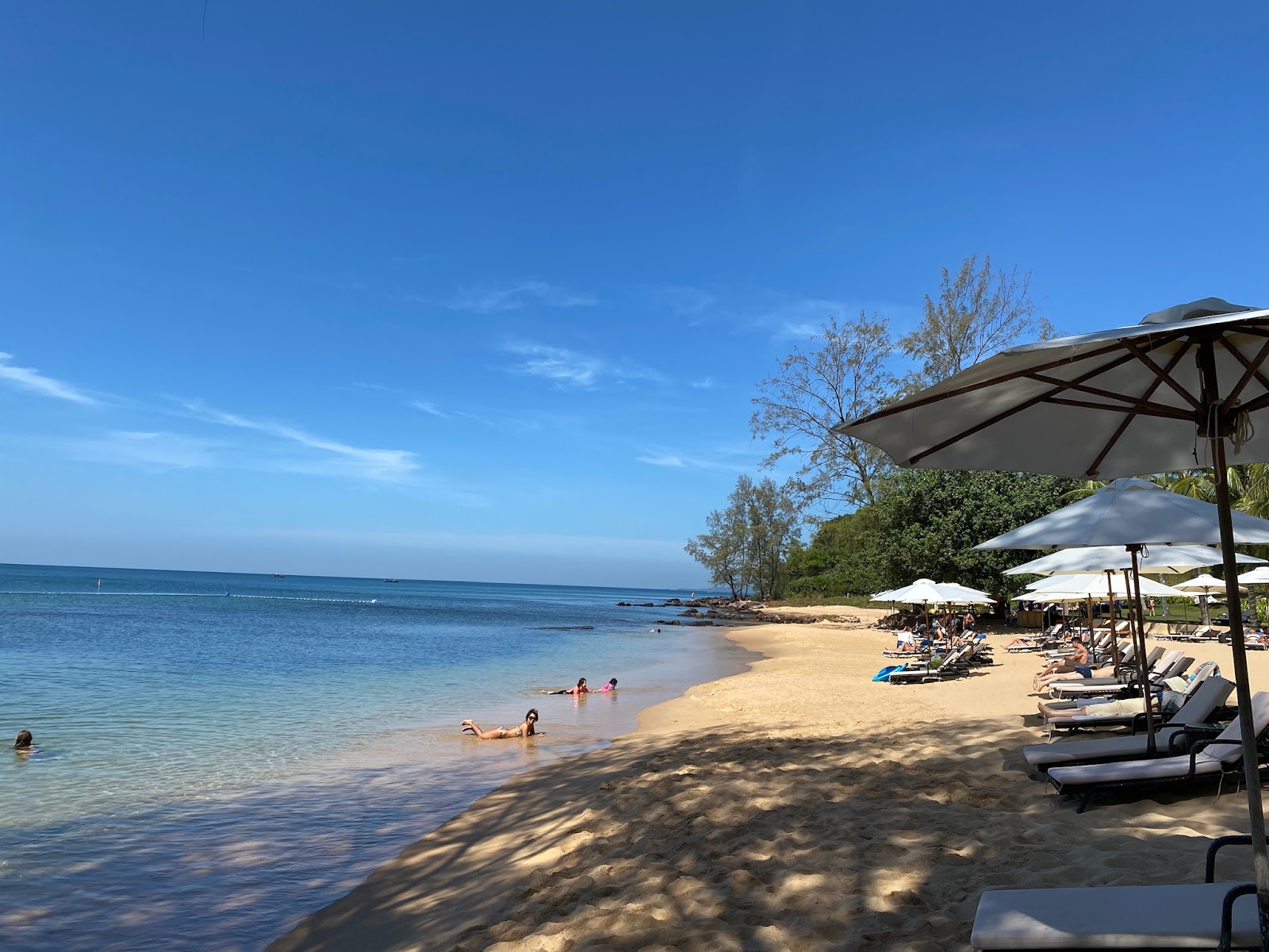 Foto van Shells resort beach met beige zand oppervlakte
