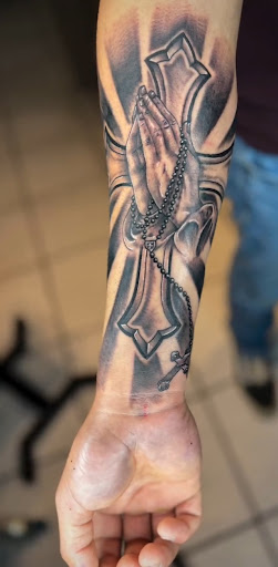 Explore ideas for spine tattoos, creative tattoo ideas in Brandon, available at Pinup Tattoo Studio