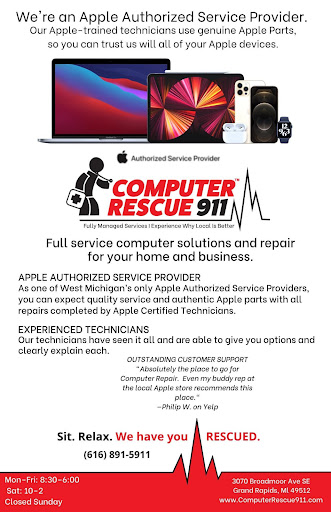 Computer Support and Services «Computer Rescue 911», reviews and photos, 3070 Broadmoor Ave SE, Grand Rapids, MI 49512, USA