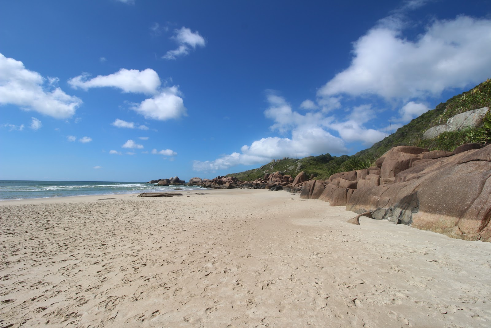 Foto de Praia da Galheta zona salvaje