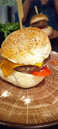 Hamburger du Restaurant de viande Le Golden Beef à Antibes - n°6