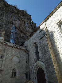 Sanctuaire Notre-Dame de Rocamadour du Restaurant français La Terrasse Sainte Marie à Rocamadour - n°9