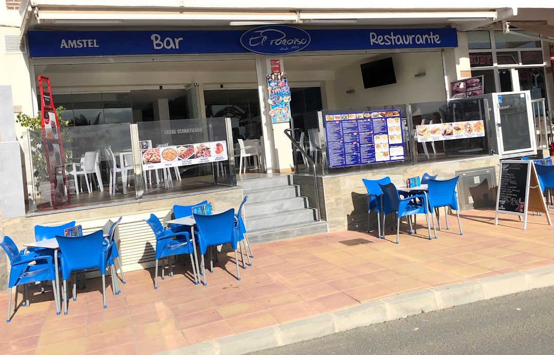 Desde 1977 bar restaurante El Paraíso en la ciudad San Pedro del Pinatar