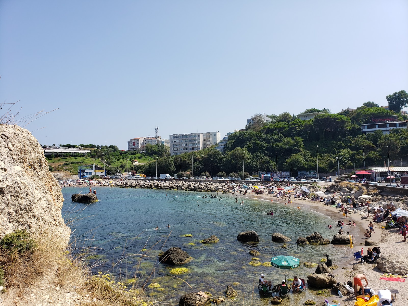 Foto von Sile Central Beach mit kleine bucht