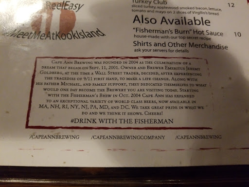 Brewpub «Cape Ann Brewing Co», reviews and photos, 11 Rogers St, Gloucester, MA 01930, USA