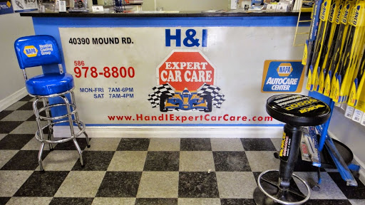 Auto Repair Shop «H & I Expert Car Care», reviews and photos, 40390 Mound Rd, Sterling Heights, MI 48310, USA