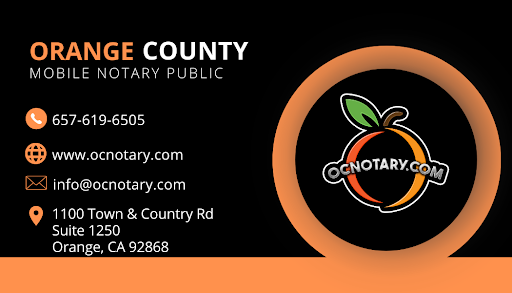 Mejor Notaría Orange County Mobile Notary Public-Orange