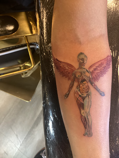 Explore tattoo name ideas for men, creative tattoo ideas in North Las Vegas, available at Clowny Tattoos