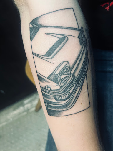 Explore north star tattoo ideas, creative tattoo ideas in Hampton, available at Ancient Art Tattoo Studio