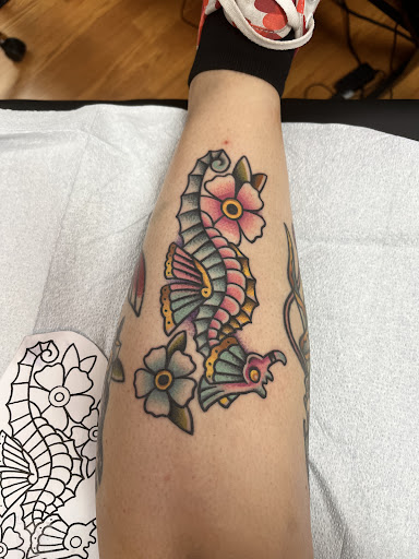 Explore matching father daughter tattoos ideas, creative tattoo ideas in Tucson, available at The Painted Lady Tattoo